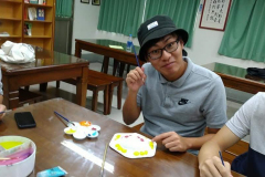 108.11.21-華語13B班文化彩繪平安獅頭-24